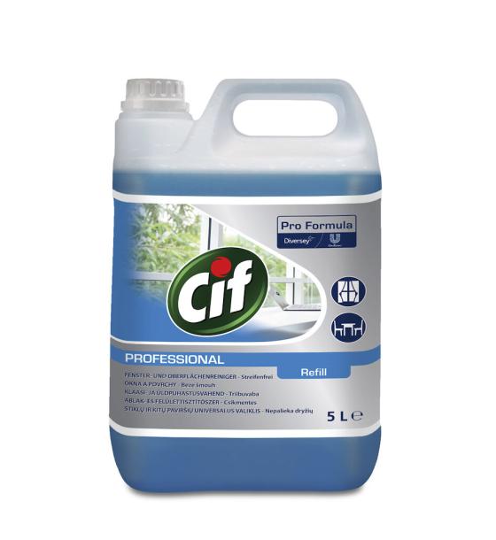 Diversey - CIF Detergent geamuri și suprafețe, 5 litri
