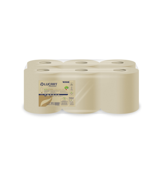 Rolă prosop EcoNatural L-One Maxi - Rolă prosop bucătărie, natur, 450 porții