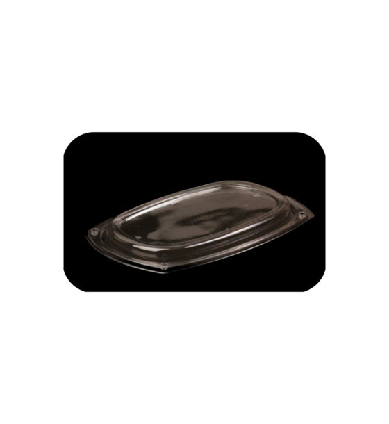 Capac platou oval negru 30